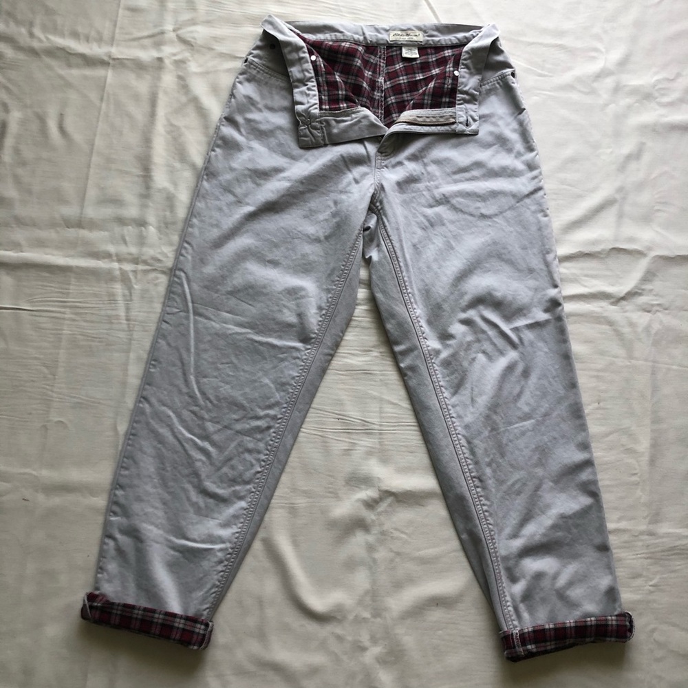 🔴 Eddie Bauer Kakie Plaid Pants
